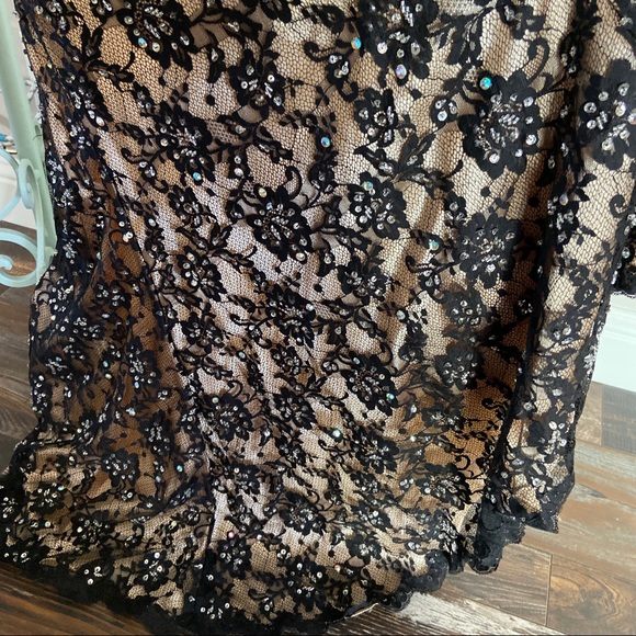 Tiffany Designs formal prom pageant, cocktail gown - Picture 5 of 8